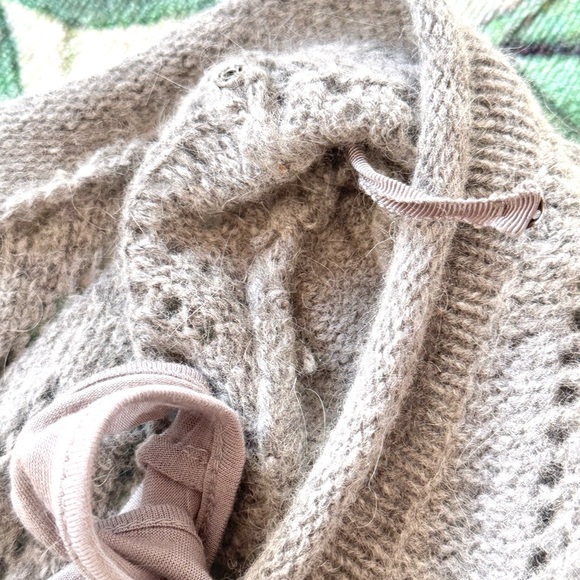 NWOT Elegant Anthropologie Sleeping on the Snow Sweater Dress - Picture 13 of 14